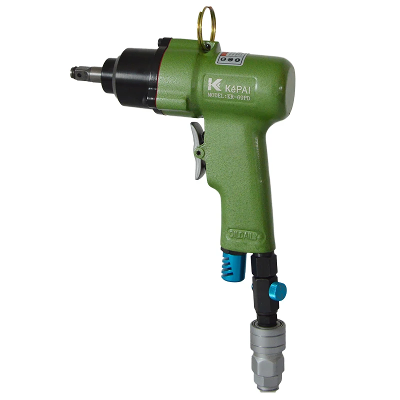KR-69PD1/4 or 3/8 inch Square driver 6-8mm 130 N.m Pneumatic Gun Screwdriver Double Hammer   with  Light Weight  Air Tools