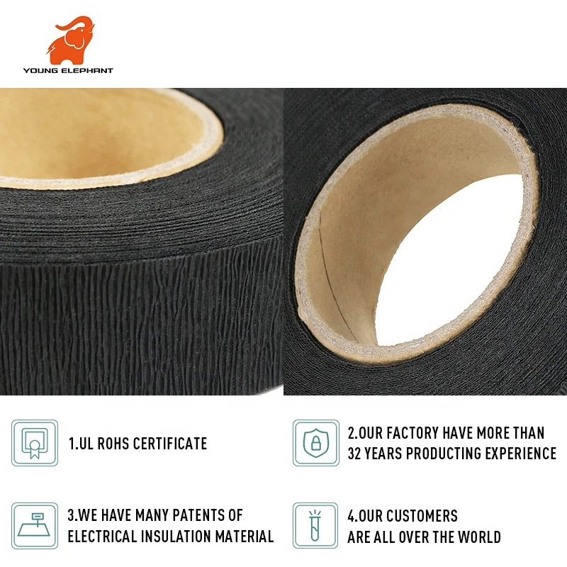 
Insulation wholesale semiconductor crepe paper roll 100 stretch crepe paper 