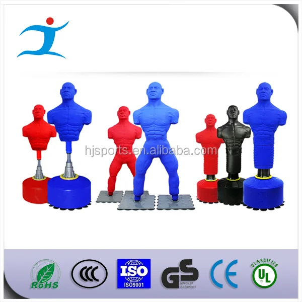 High quality  punch bag body shape free standing  boxing dummy slam man