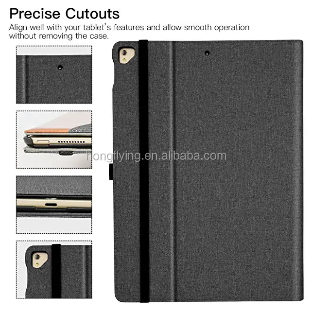 
Premium leather card slot stand holder tablet leather case for ipad mini 4 