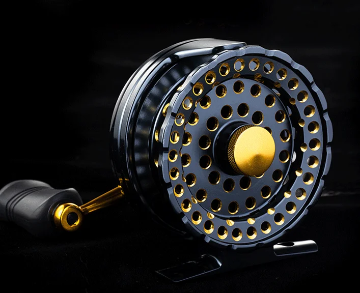 RYOBI 8BB japanese full-metal ikada raft reel fly fishing reel for ice fishing