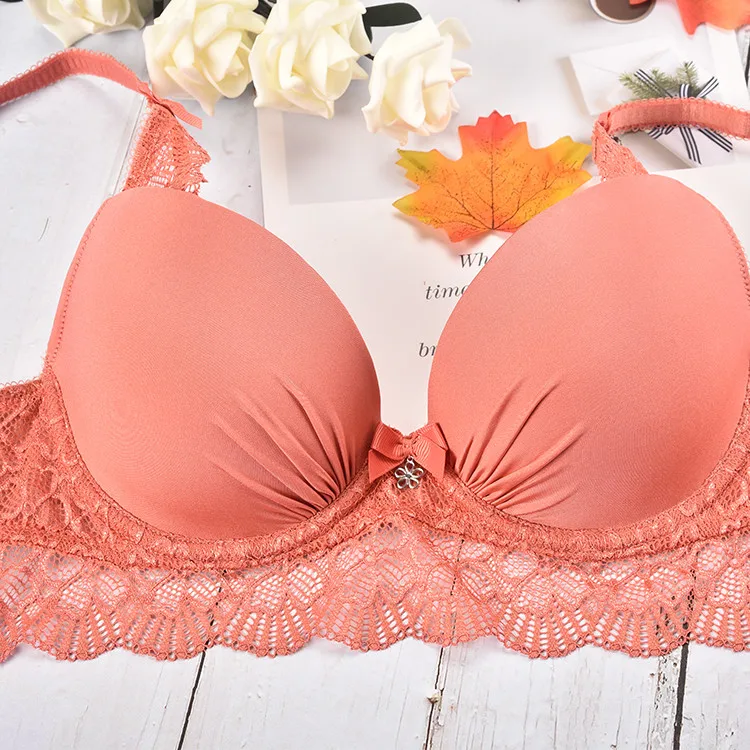 Microfiber Lingerie Fabric Underwear Very Sexy Push Up Bra For Women