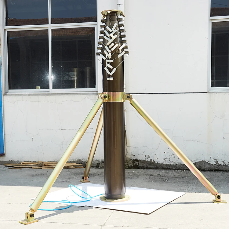 
Lighting pole Communication 18m pneumatic mast 