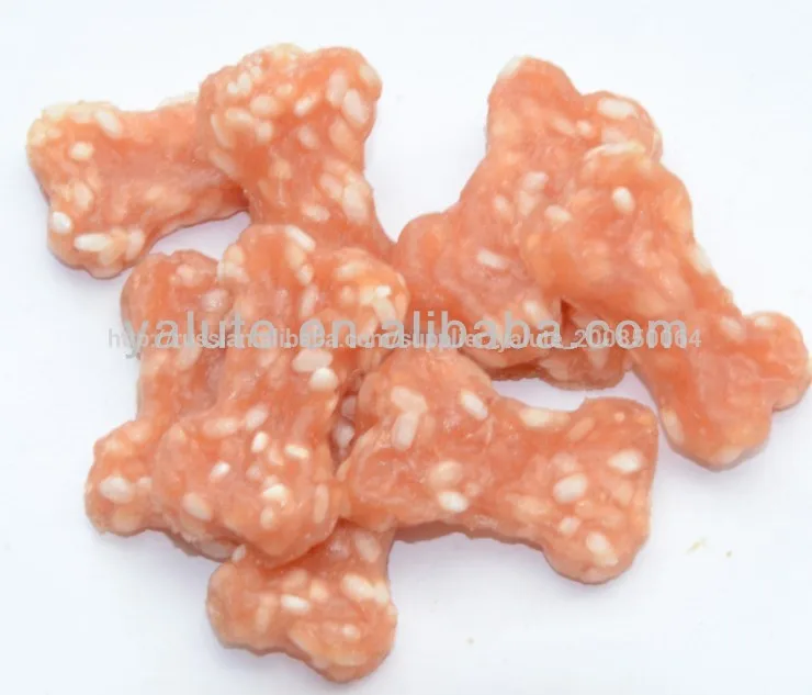 стоматологическая кость из натурального куриного и рис собака закуски корм для животных