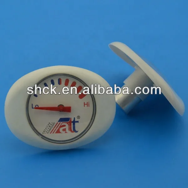 Water heater thermometer