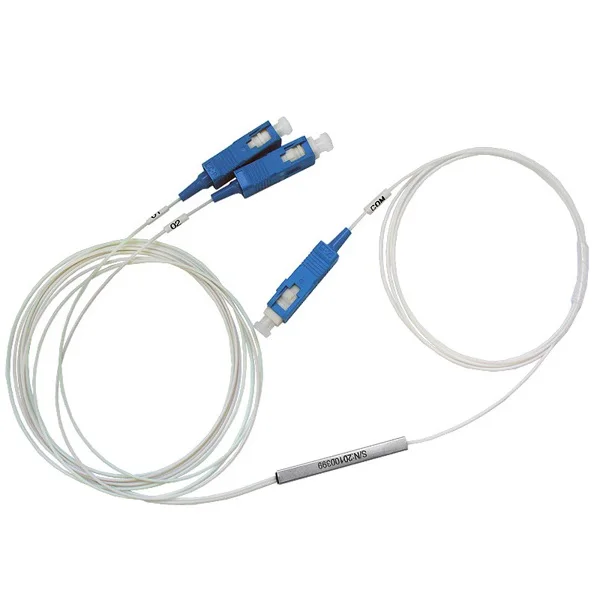 Mini PLC Splitter 1*2/1*4/1*8/1*16 /1*32 SC-UPC/APC  connector 1meter