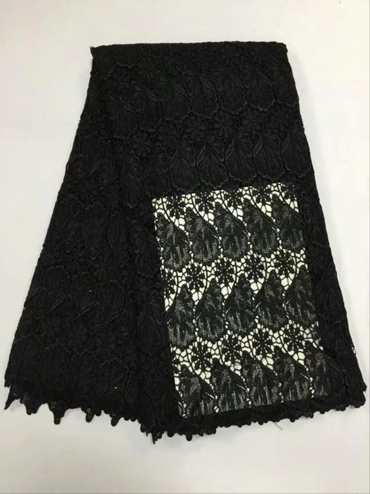 
gold african cord lace fabric dubai fabric lace guipure 2019 