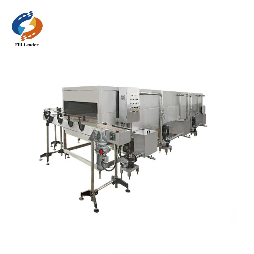 250-300b/min 600ml Bottle cooling machine with 12-15min cooling time sterilizer