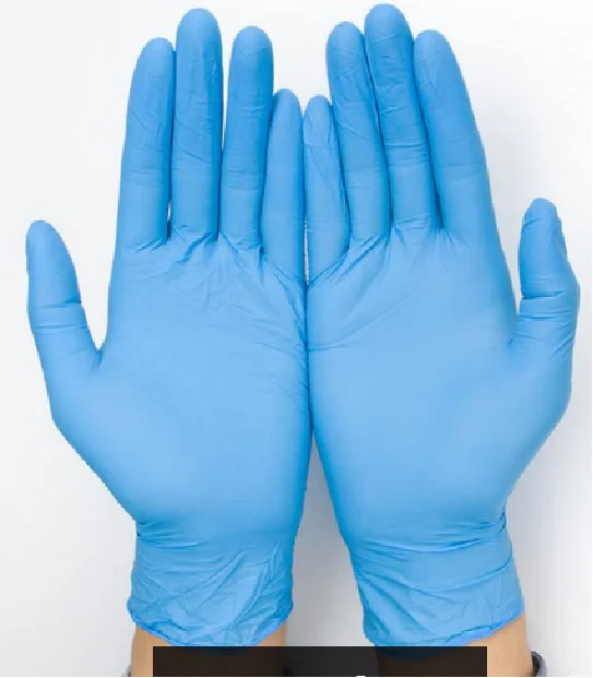 xno Powder Sterile Examination Gloves Medical nitrile exam Gloves with single packing