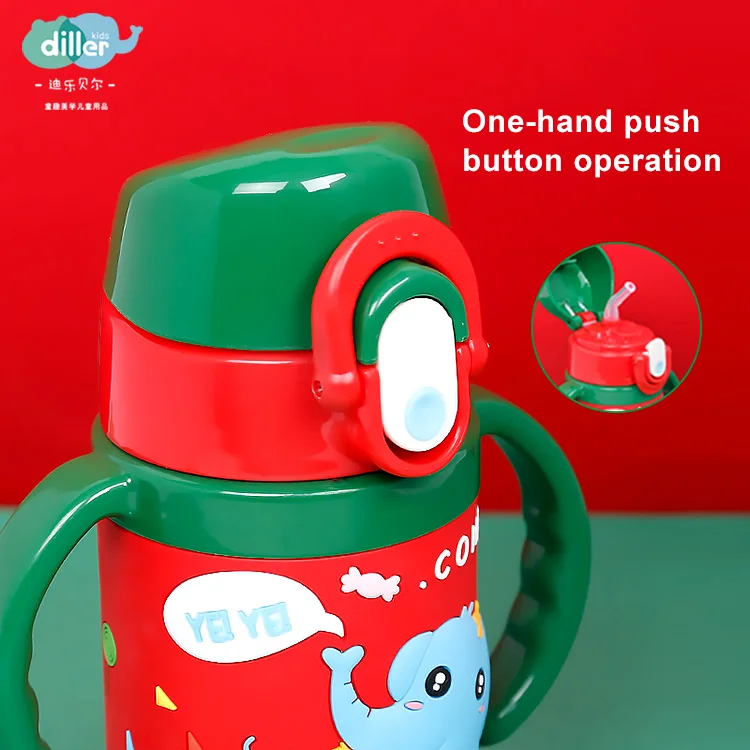 Детская Изолированная Вакуумная бутылка, детская термофляжка для детей