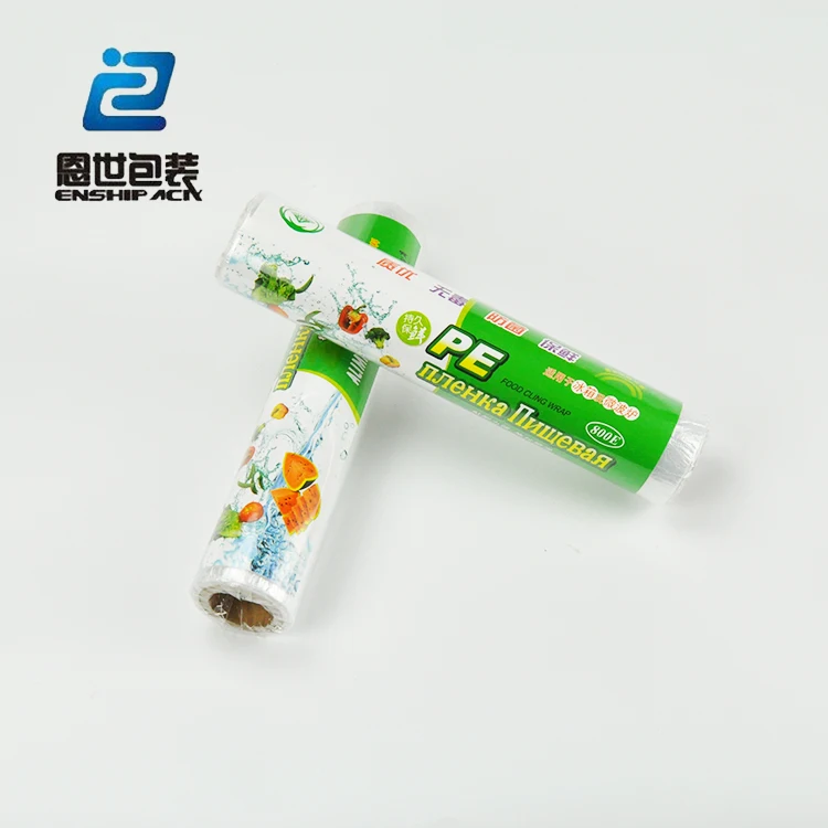 Clear LDPE cling film/food wrap/plastic stretch film for food grade