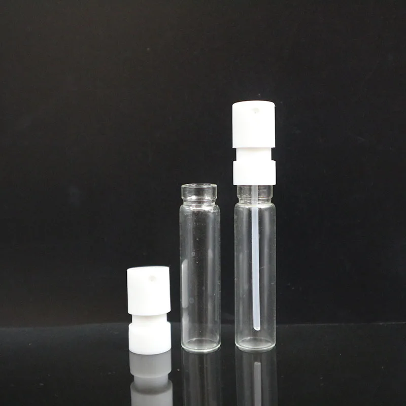 
Best selling 1.5ml 2ml sample empty glass refillable perfume spray bottle 