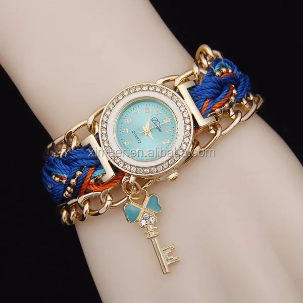 Factory chain bracelet watch fancy lady watch