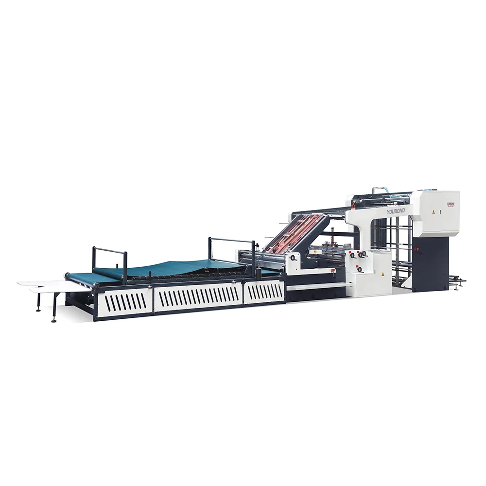 automatic cardboard to corrugate paper laminator laminating machine