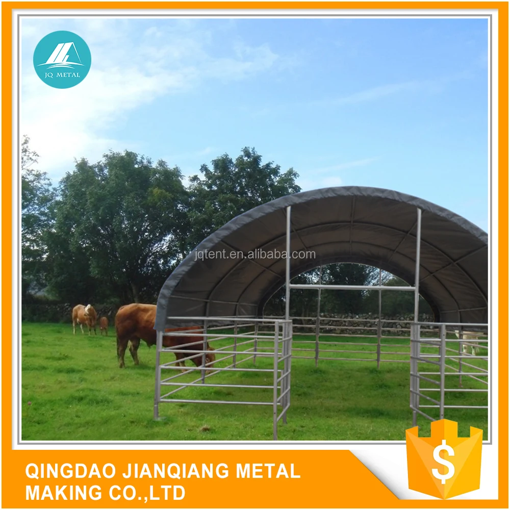 JQR2020L steel frame livestock shelter for sale