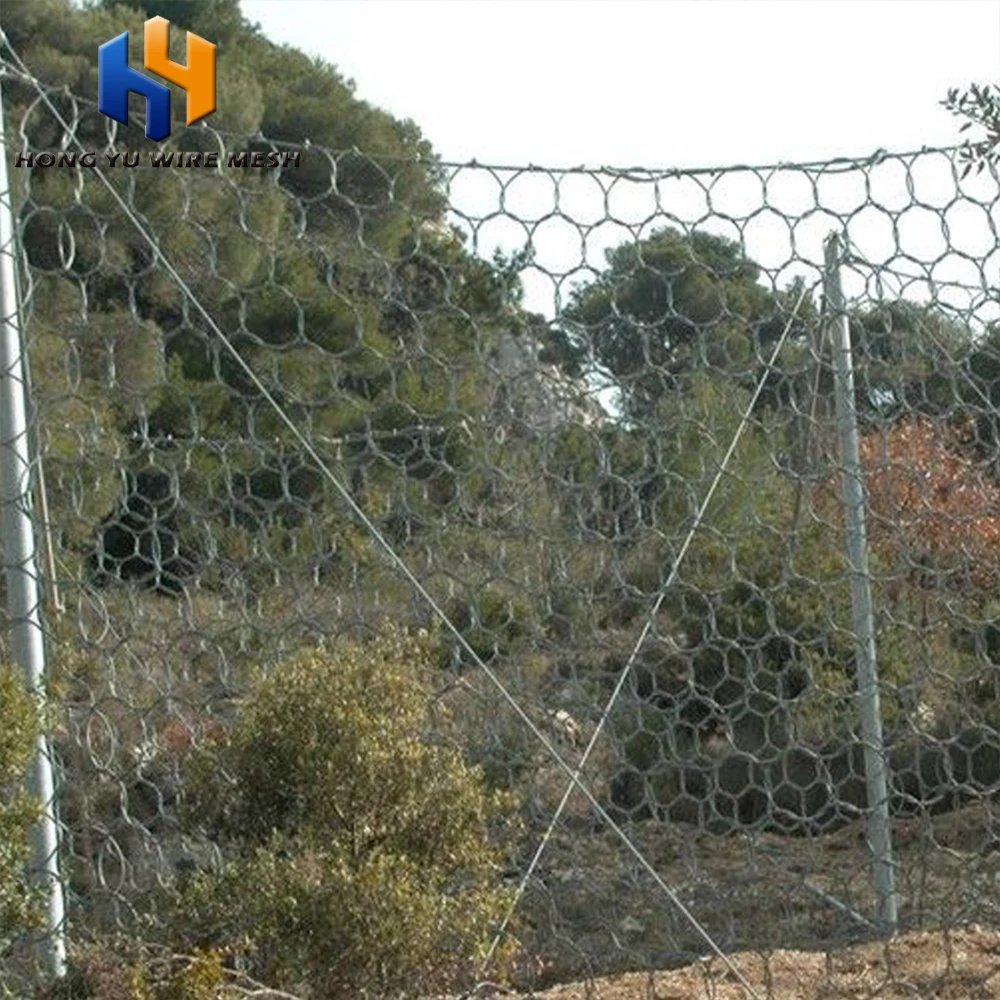 High quality  SNS flexible rockfall netting system in fishing net from China supplier