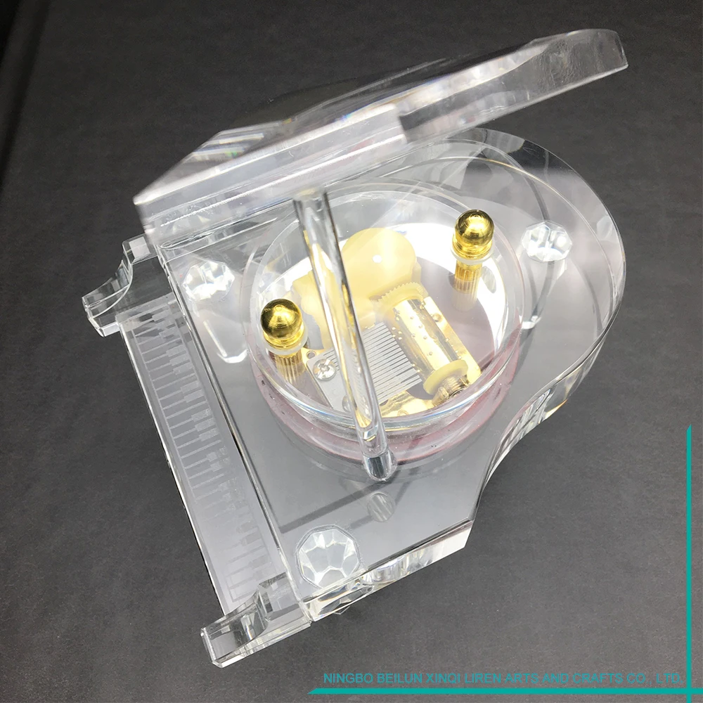 Piano Musical Box With Customized Music