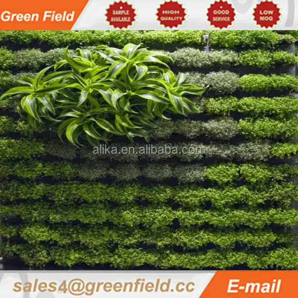Recycled Wall Hanging Planter Bag wool felt planting Vertical Felt Garden Plant vertical bag sealer mycelium grow bags