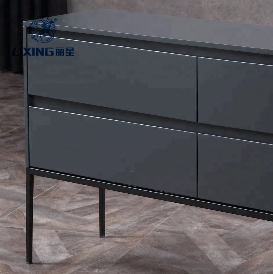 
Chinese factory home furniture custom living room wooden tv stands LV1806 