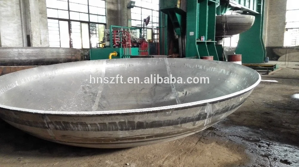 Forged spherical dished bottom heads