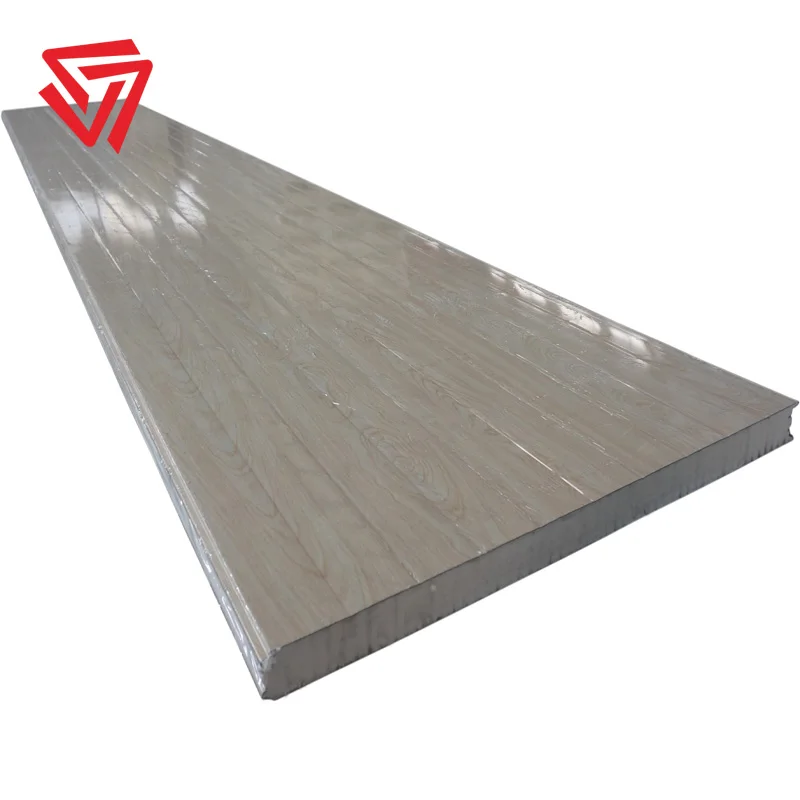 Fireproof Waterproof Decorative Wall Covering Sandwich Panel Metal