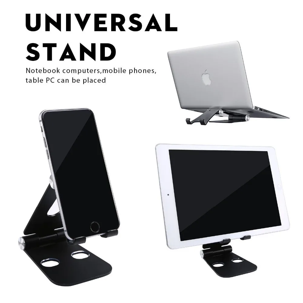 Foldable Adjustable Aluminum Stand Holder Bracket Kickstand
