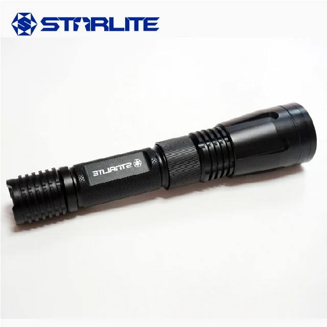 STARLITE rechargeable led torch personal self defense flashlight