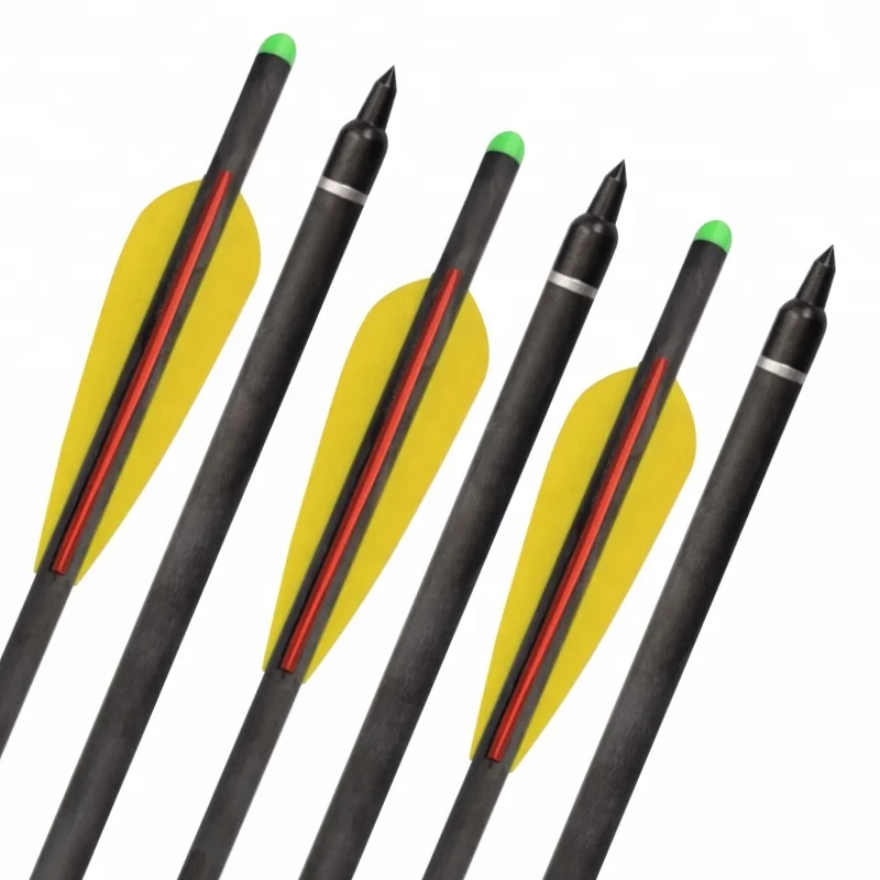 Archery Hunting Crossbowl Arrows  Mixed Carbon OD 8.8mm Hunting Sports Shooting Practice Archery Accessories