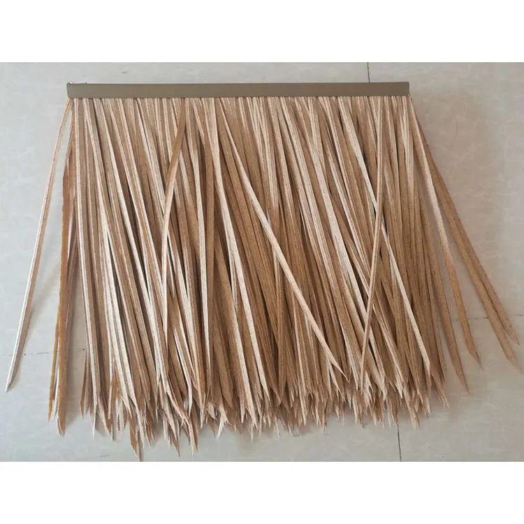 Бесплатный образец высокого качества на открытом воздухе украшения искусственные Thatch плитка крыши Топ