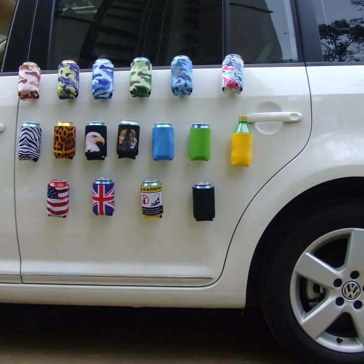 EDIOM Manufacture Promotional Giveaways Neoprene Magnetic Stubby Holder