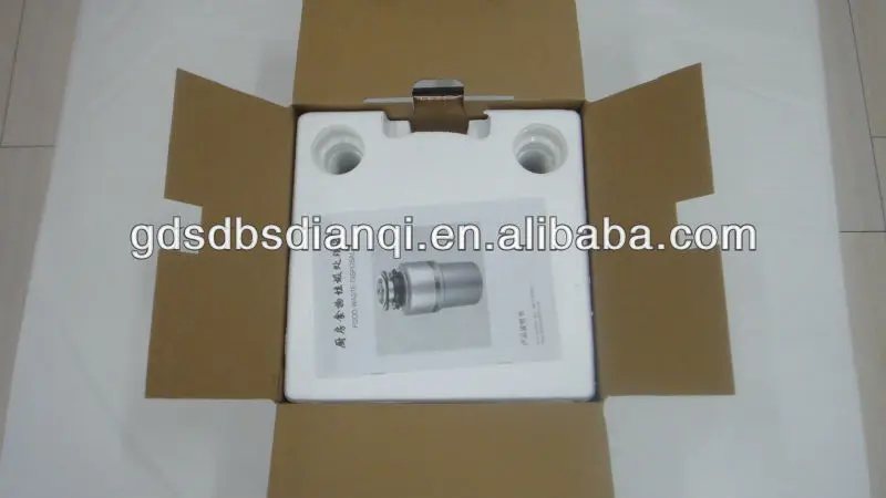 high-capacity food waste disposer 1.2L, 3/4 HP