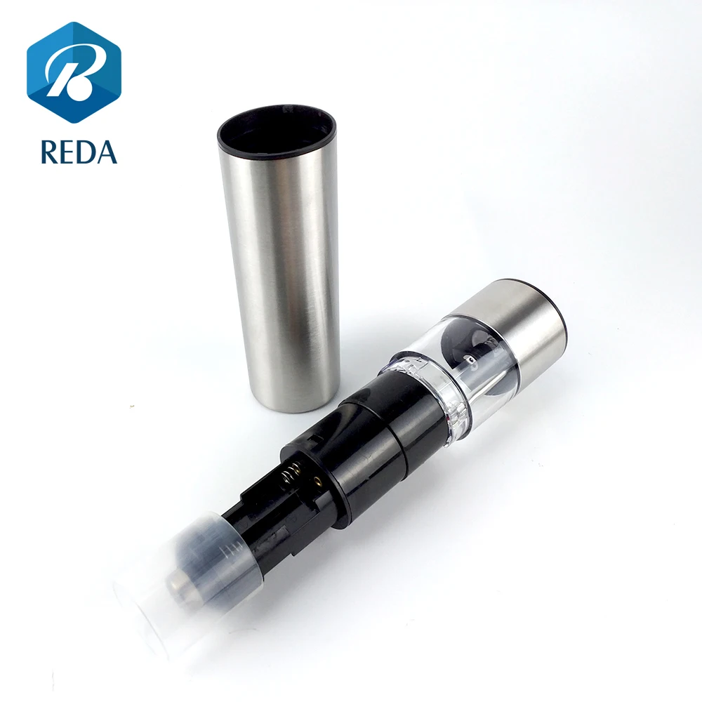
New design stainless steel electric pepper mill salt and pepper grinder 