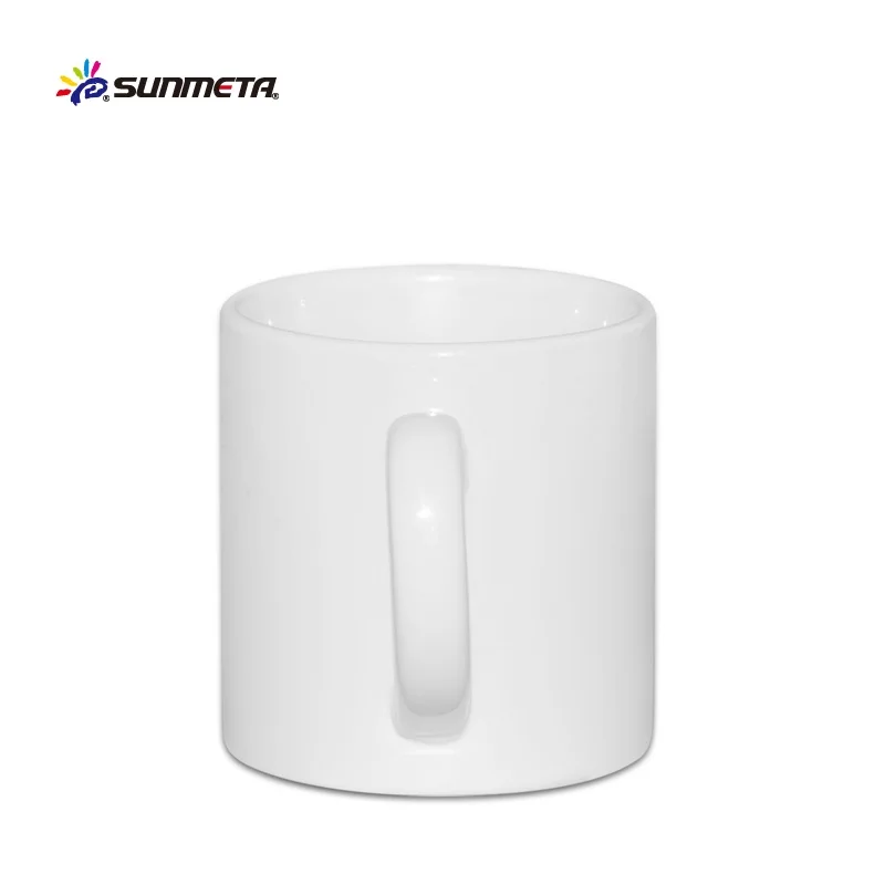 Sunmeta Hot sale sublimation blank wholesale 6oz ceramic white sublimation mug for sublimation
