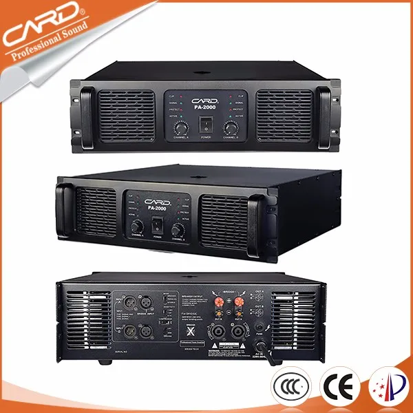 
2017 Most popular excellent design used amplifier crest audio solar panel guitar amplifier 