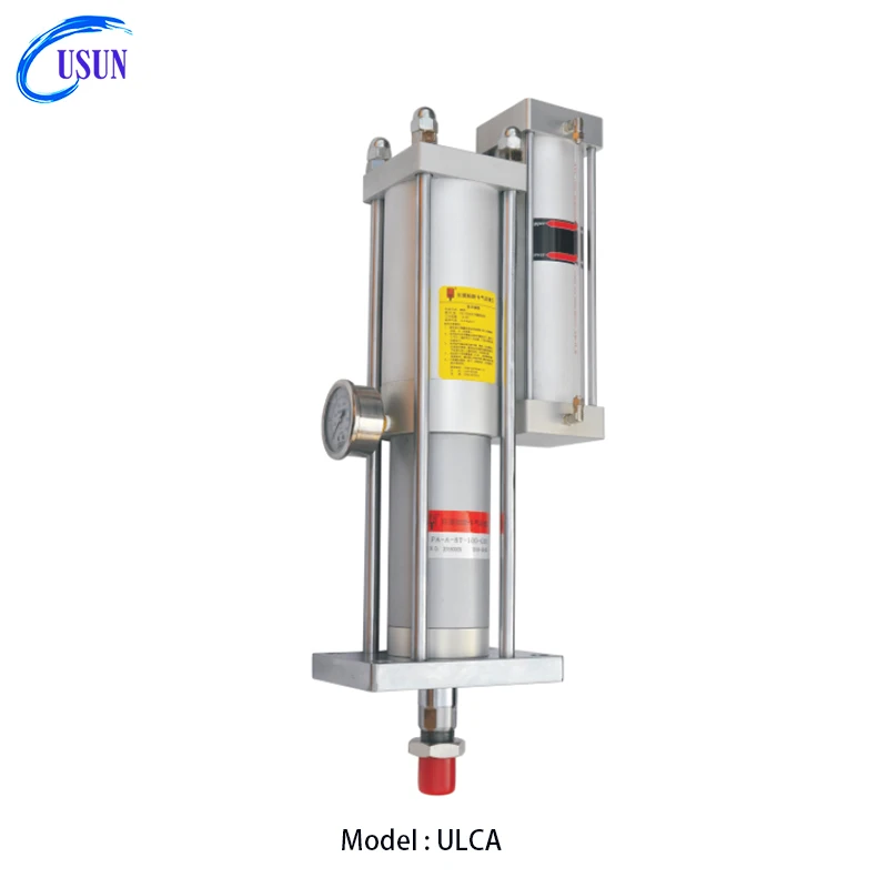 Hot sale Model :ULCA 3T power pressure capacity pneumatic hydraulic booosting cylinder for punching machine