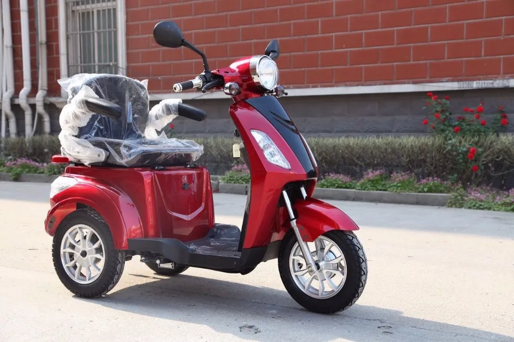 Hot sales 3 wheel tricycle 48v single seat trike electric tricycle for disabled and old elder