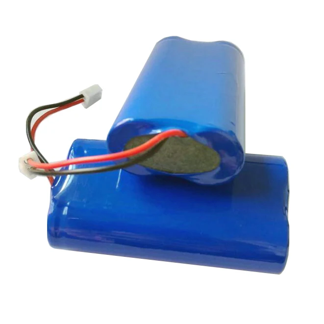 Rechargeable 18650 battery 7.4V 2200mAh li ion battery pack 2S1P