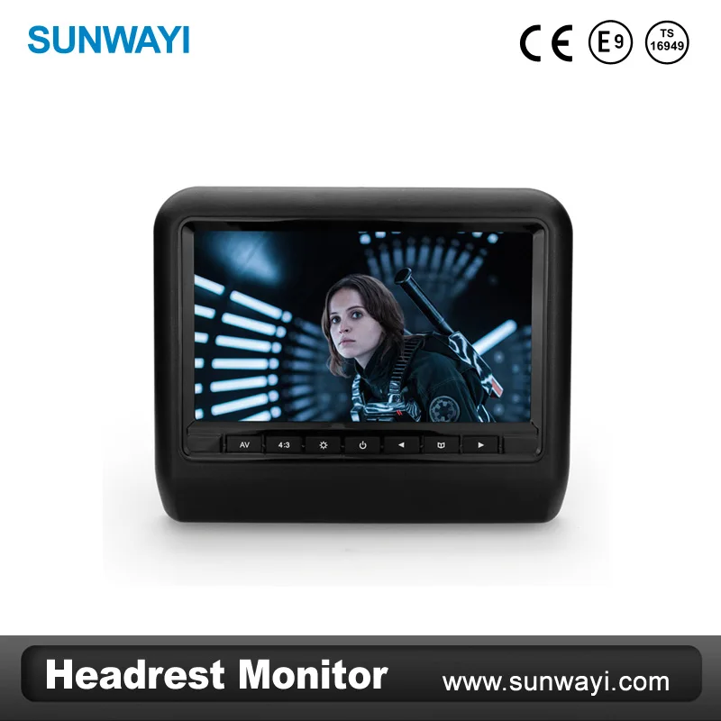 Best selling 9 inches headrest monitor
