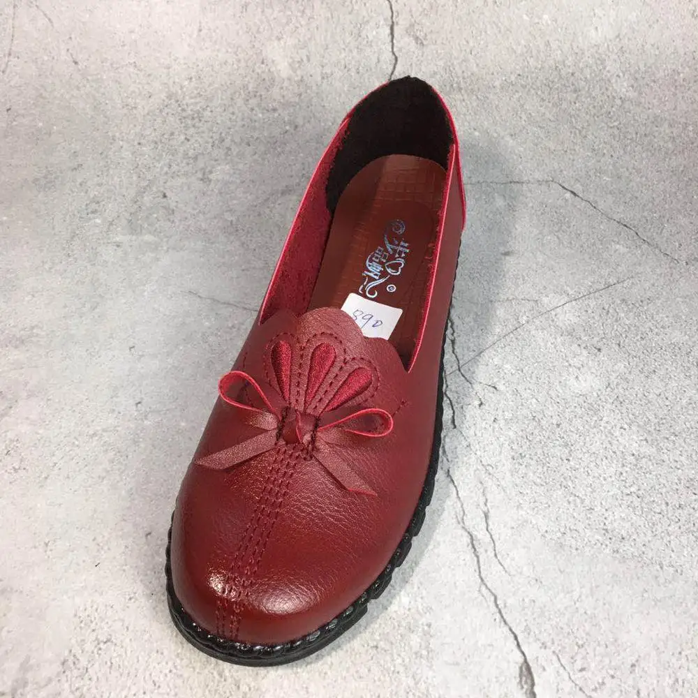 31002  slip on women Flat cheap footwear 1688 shoes