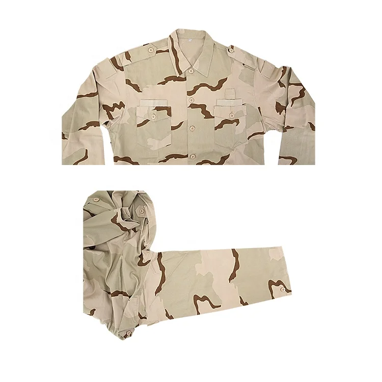 
KMS Camouflage Military Uniform Army BDU Desert Tactical Clothing 