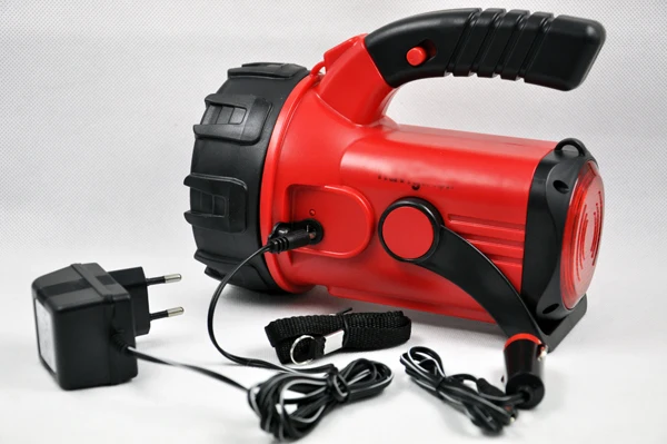 High visibility optional mode Outdoor Rechargeable Hand Lamp led spotlight