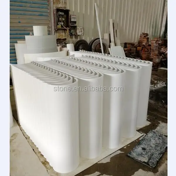 
Artificial Nano Glass Stone Nano White Slabs 