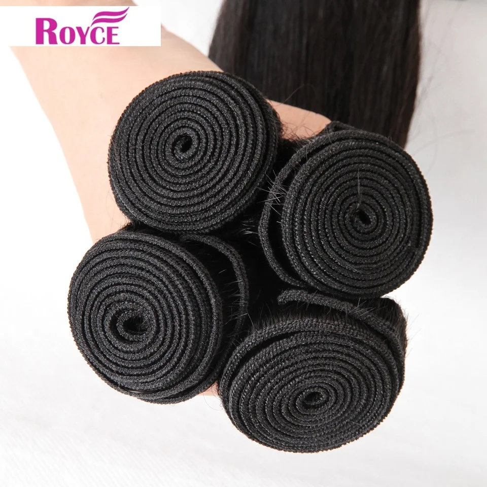 Royce Good Quality 100%  Unprocessed Malaysian Mink Virgin Hair  Body Wave Human Hair Bundles