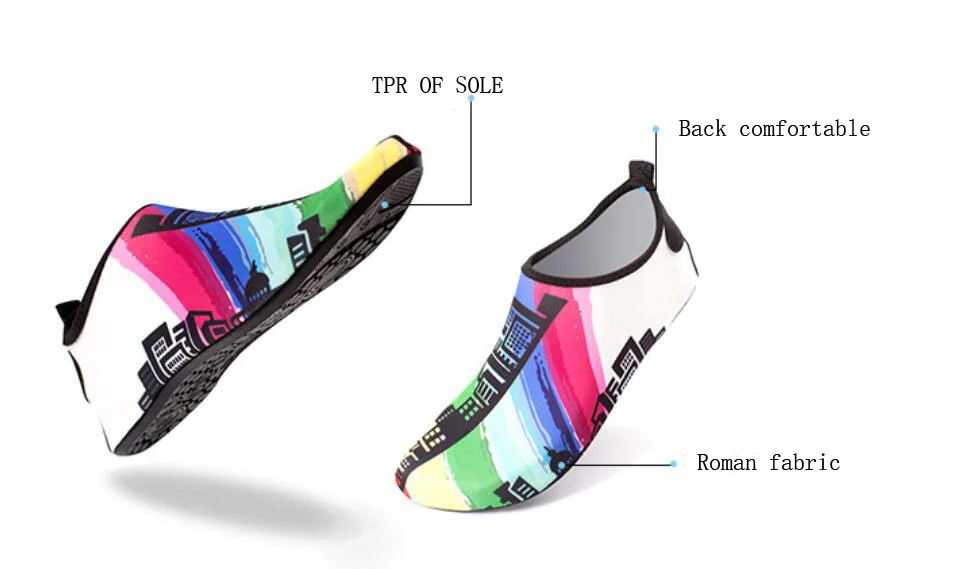 Neoprene Non slip pool and beach use swimming shoes