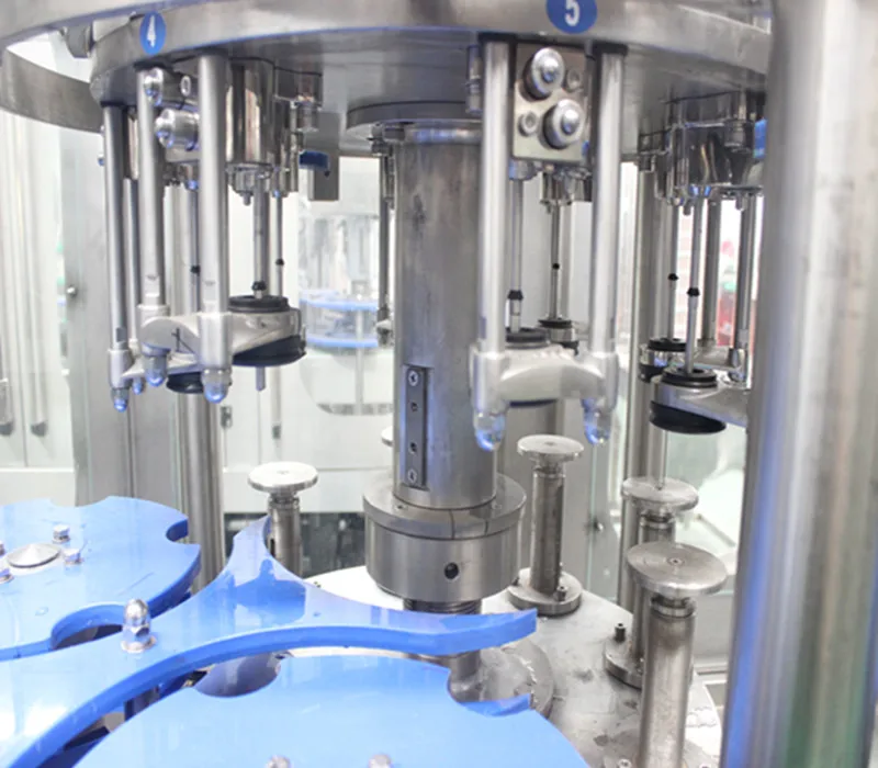 
CO2 carbonated wine filling machine for glass bottle aluminium screw lid 