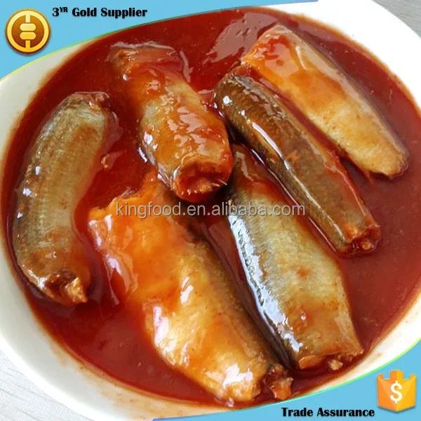 Chinese canned sardines in tomato sauce best canned seafood product