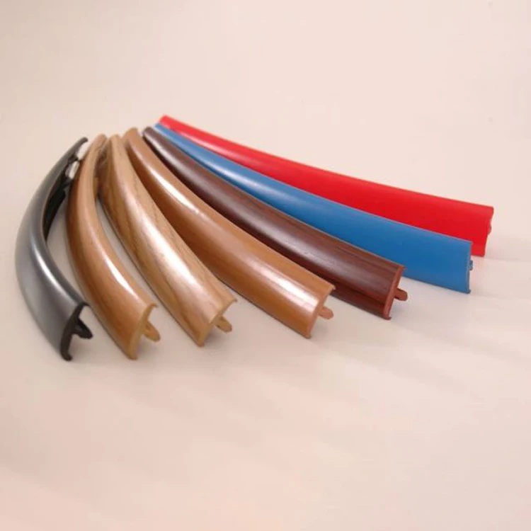 Low price flexible pvc best plastic t molding polypropylene edge banding