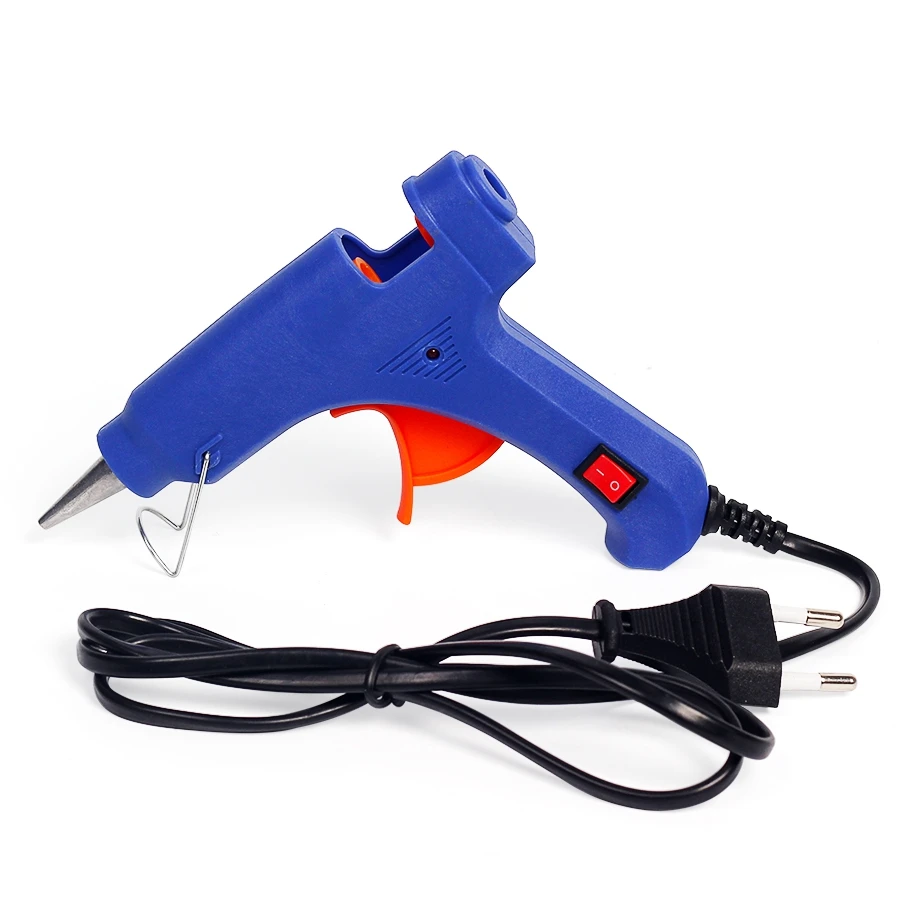 Mini Glue Gun 20W High Quality ce approved trigger fed hot melt glue gun Industrial repair adhesion tool