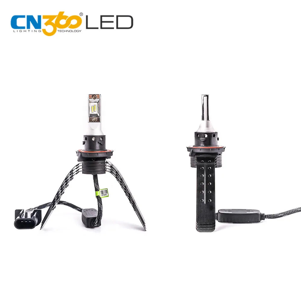 Высокая мощность 52 Вт DC12V-24V 4000LM csp чип H1 880 881 H3 автомобиль светодиодные фары лампа