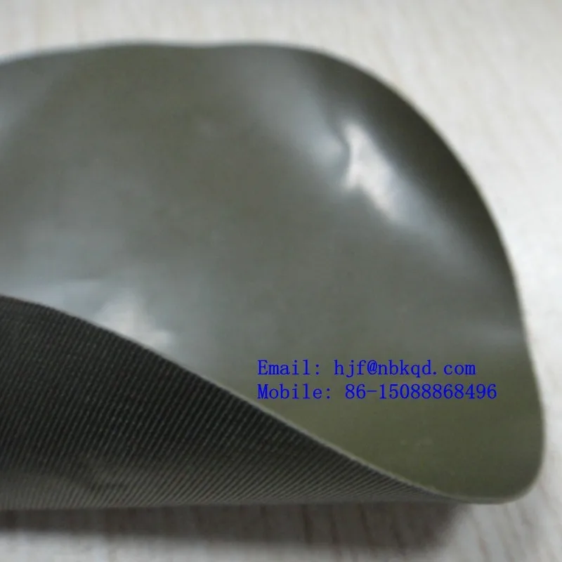 One Side Rubber Coated Textiles 210D Nylon